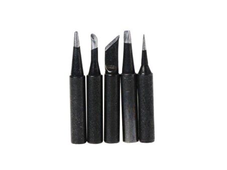 Cyber 803 Kalem Havya Ucu 5Model Set - Siyah