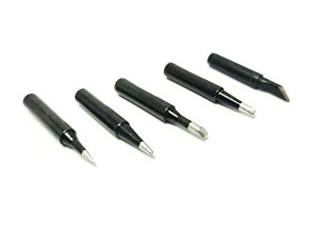 CLASS 863 Uyumlu Havya Ucu 5Model Set - Siyah