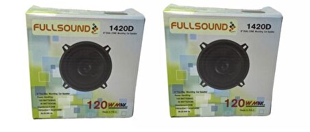 FullSound 13cm 120Watt Tweeterli Oto Hoparlör - 2Adet