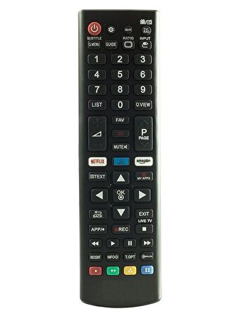 LG LCD-LED 3D Netflix-Amazon Tuşlu Kumanda RM-L1379