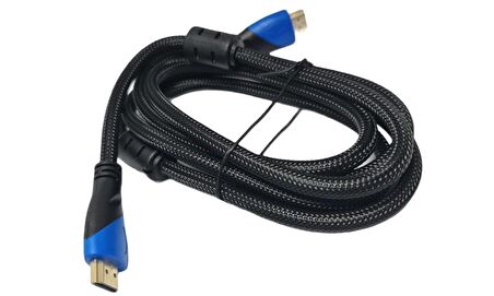 Winkel W-HD201 1.8mt HDMI Kablo Örgülü Gold