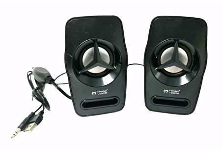 MagicVoice T-19 1+1 USB Pc Hoparlör 2x3 Watt