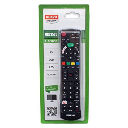 Huayu URC1520 Panasonic Net Tv Tuşlu Universal LED Tv Kumandası