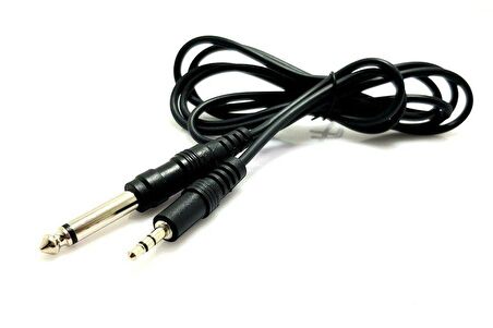 electroon 6.3mm Mono - 3.5mm Stereo Kablo 1.5metre