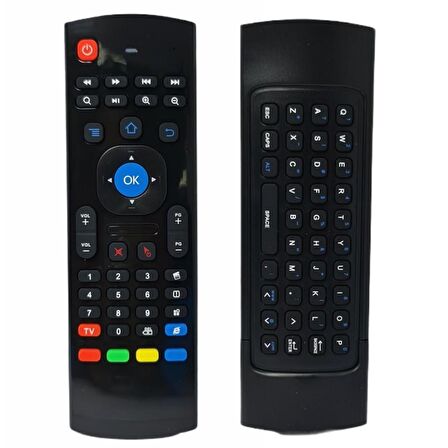 SPYBOX S9 4K AIR Mouse Uydu Kumanda Klavyeli