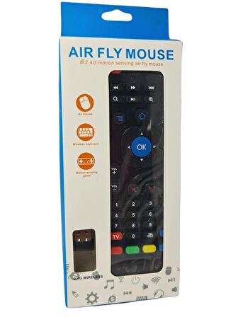 SPYBOX S9 4K AIR Mouse Uydu Kumanda Klavyeli