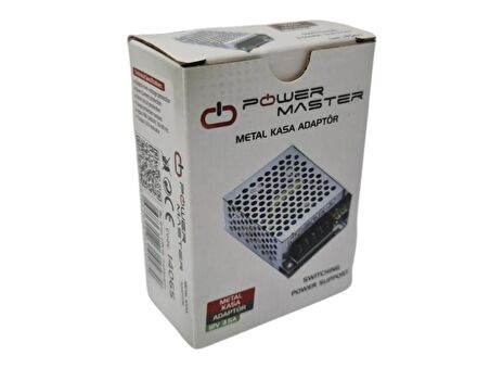 Powermaster 12V 3.5A DC Switch Mode Power Adaptör