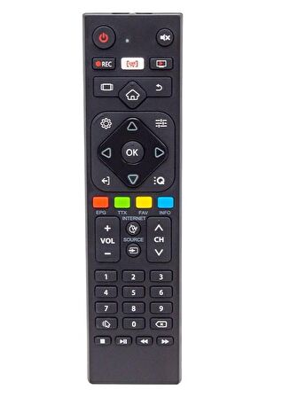 AXEN AX32DAB13 Android Smart Led TV Kumanda Live TV Tuşlu