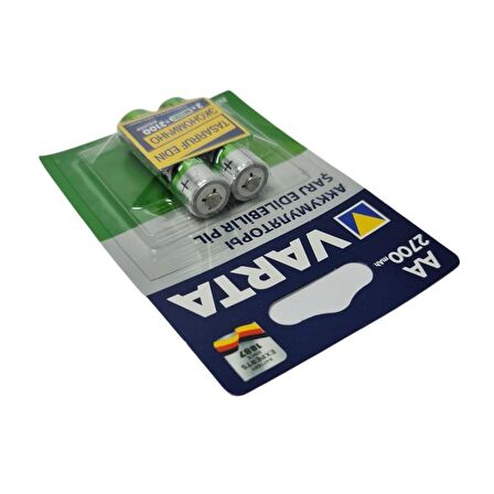 VARTA 2700mAh NiMH Şarjlı Kalem Pil AA 2li Blister