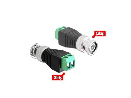 electroon Klemensli BNC Erkek Jak Fişi - 100Adet