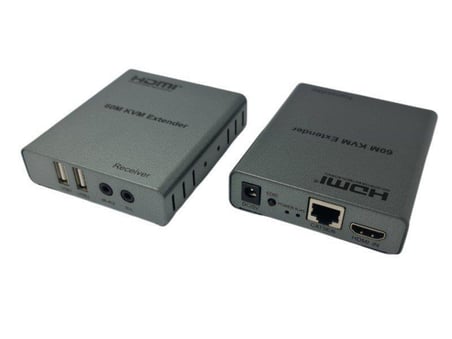 electroon 60Metre HDMI+USB+IR To Cat6 KVM Extender