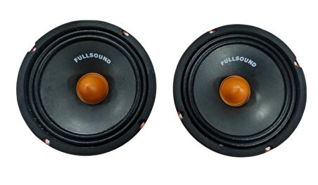 FullSound 200Watt 16cm Midrange Hoparlör Takım 2Adet