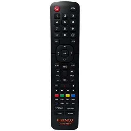Hiremco Turbo V8 D+ Uydu Kumandası Orjinal