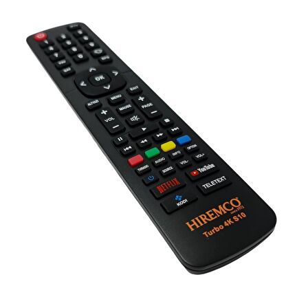 Hiremco Turbo 4K S10 Uydu Kumandası Orjinal
