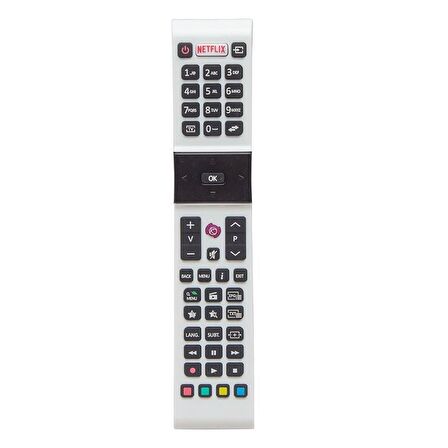 SANYO Rca49130 Beyaz Netflix Tuşlu Lcd Led Tv Kumandası