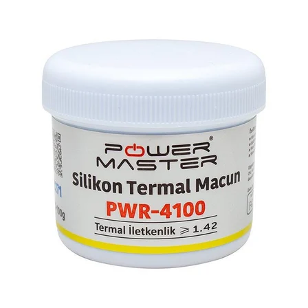 Powermaster PWR-4100 Beyaz Termal Macun 100GR 1.42W