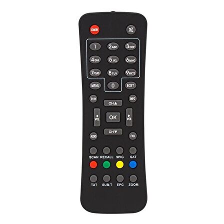 Kawai 6050 Mini Scart Uydu Alıcı Kumanda