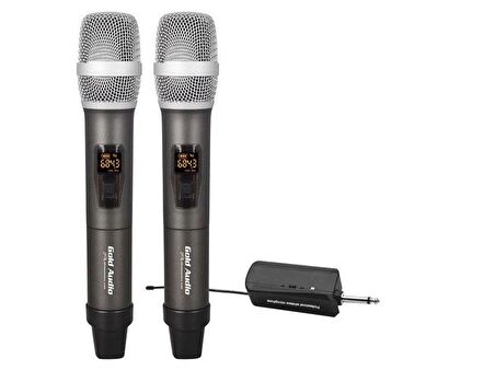Gold Audio GX-832EE EL+EL UHF Telsiz Mikrofon