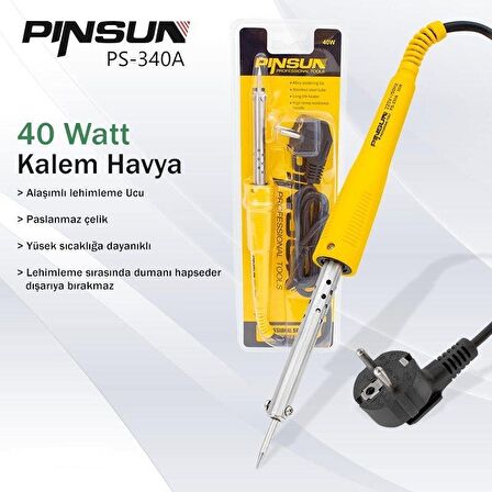 PINSUN PS-340A 40Watt Kalem Havya