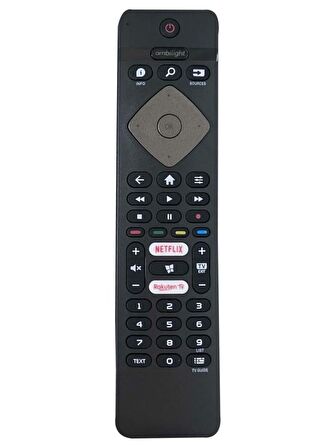 PHILIPS 43PUS6504/62 Ambilight Netflix-Rakuten Tv Tuşlu Led Tv Kumandası