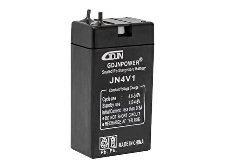 GDJN 4Volt 1Amper Kuru Akü JN4V1 34x64x21mm