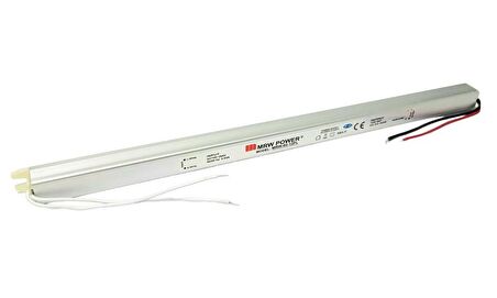 Mervesan 12V 5A Metal Kasa Slim ince Adaptör MRW-60-12PL