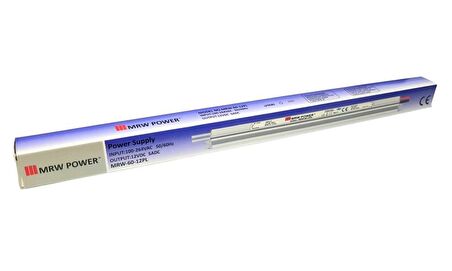 Mervesan 12V 5A Metal Kasa Slim ince Adaptör MRW-60-12PL