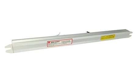 Mervesan 24V 1.5A Metal Kasa Slim ince Adaptör MRW-36-24PL