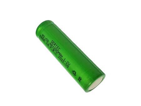 Sertec 1.2Volt 1200mAh AA Ni-CD Şarjlı Kalem Pil Başlıksız - 1Adet