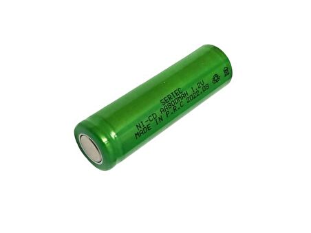 Sertec 1.2Volt 800mAh AA Ni-CD Şarjlı Kalem Pil Başlıksız - 1Adet