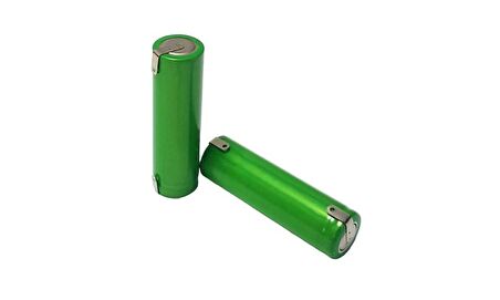 Sertec 1.2Volt 1200mAh AA Ni-CD Şarjlı Kalem Pil Puntolu - 2Adet