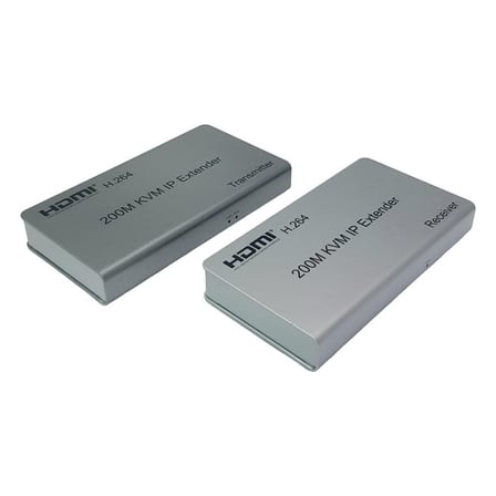 TAPLİN Full Hd 60Hz HDMI Kvm Ip Extender 200 Metre CAT5E/6 HDMI Menzil Genişletici Uzatıcı - THK-200
