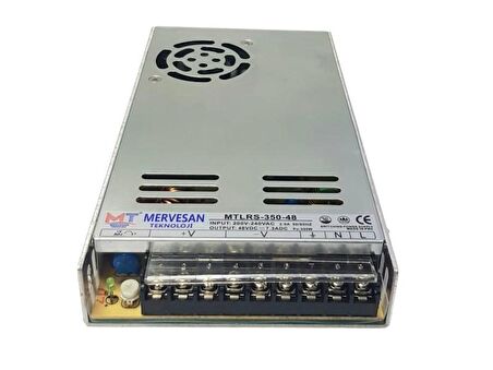 Mervesan MTLRS-350-48 350W 48V DC Adaptör Power Supply