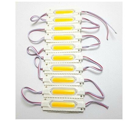 electroon Cob Ledli Mercekli 12Volt Modül Led Günışığı - 20Adet