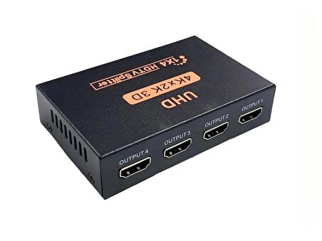 electroon 4K2K 1x4 HDMI Splitter Full HD 3D Uyumlu