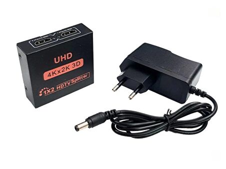 electroon 4K2K 1x2 HDMI Splitter Full HD 3D Uyumlu