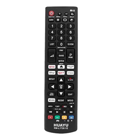 LG Universal Smart Led Tv Kumandası Huayu RM-L1726 V2