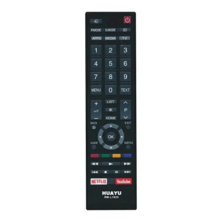TOSHIBA Smart LED Tv Kumandası Huayu RM-L1625
