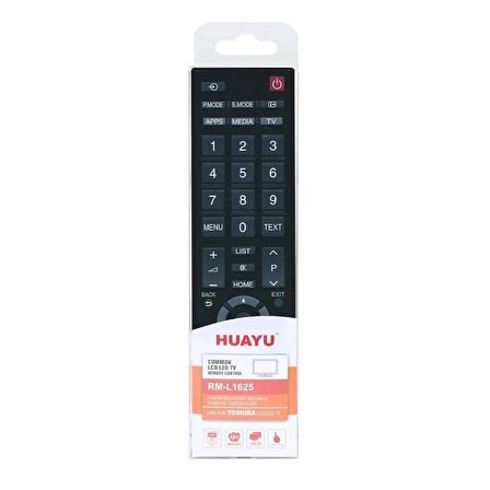 TOSHIBA Smart LED Tv Kumandası Huayu RM-L1625