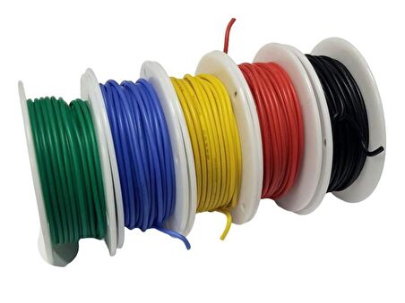 electroon RoboClass 24AWG Çok Damarlı Montaj Kablo Seti - 5x15MT