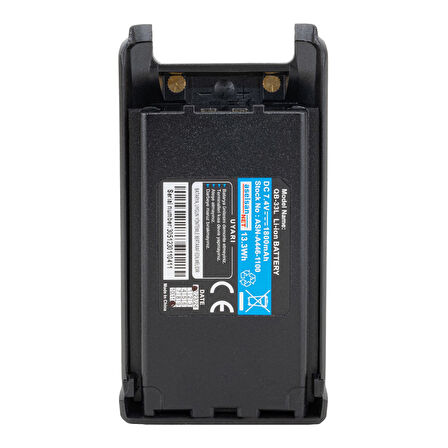 Aselsan Asn-446 1100 Qb-33L Dc 7.4 Volt 1800 Mah Li-on Pil Batarya