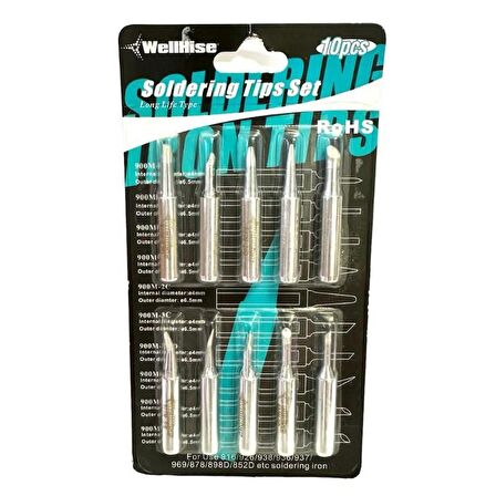 TT-Technic 862D 900M Tipi 10lu Havya Uç Seti