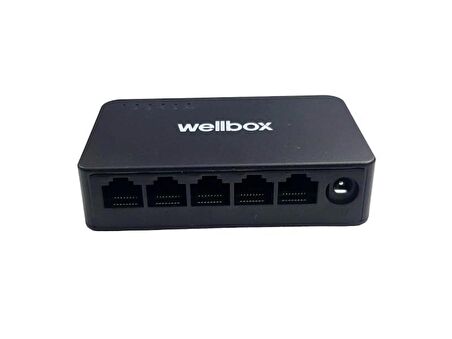 Wellbox WB-1005GS 5port 10/100/1000 Gigabit Ethernet Switch