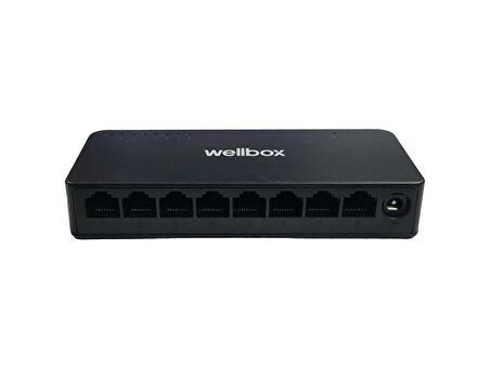 Wellbox WB-1008GS 8port 10/100/1000 Gigabit Ethernet Switch