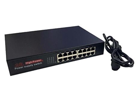 Wellbox WB-1016D 16Port 10-100-1000 Gigabit Ethernet Switch