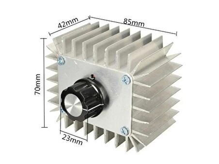 electroon AC 220V 5000W Motor Dimmer Hız Kontrol Kartı