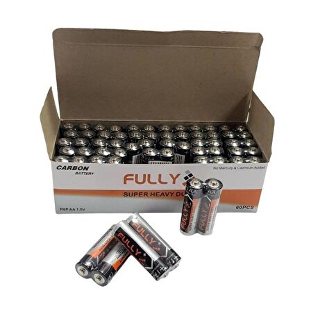 Fully R6P AA 1.5V Kalem Pil 1Paket - 60Adet