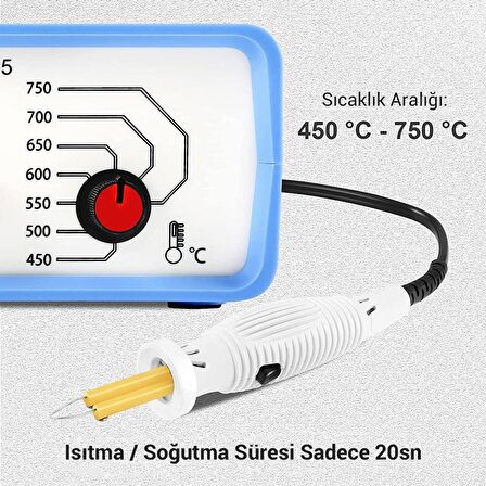 CLASS ZD-8905 New Isı Ayarlı Ahşap Yakma Ağaç Dağlama Makinası