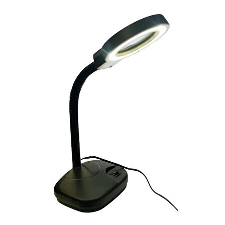 WellHise WH-139 Masa Üstü Ledli Büyüteç 10cm - 40Ledli