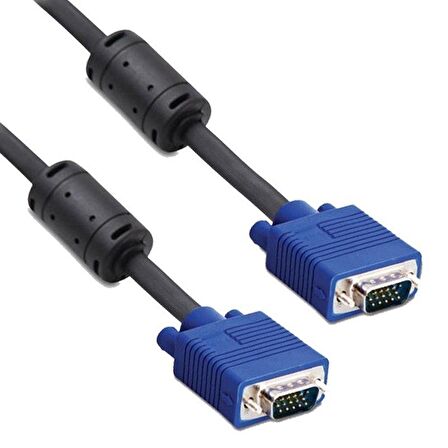 FULLY 25Metre Vga Kablo Siyah 15Pin Erkek-Erkek